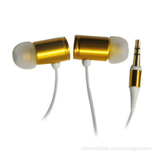 Metal Wired Earphones, Various Colors Available